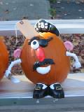 potato head pirate pumpkin